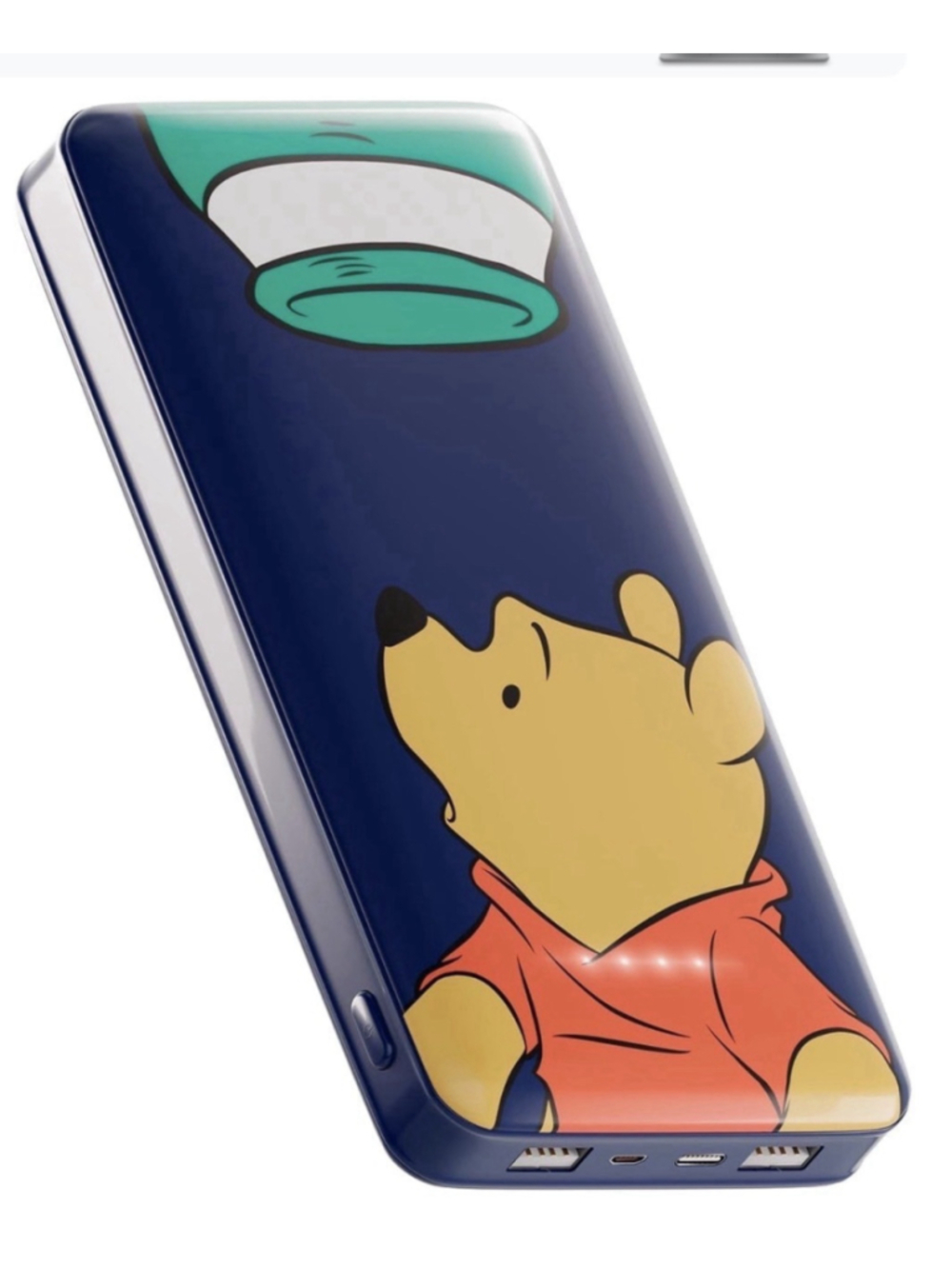 Disney- Winnie The Pooh 10,000mAh Portable Power Bank USB Charger Battery Pack